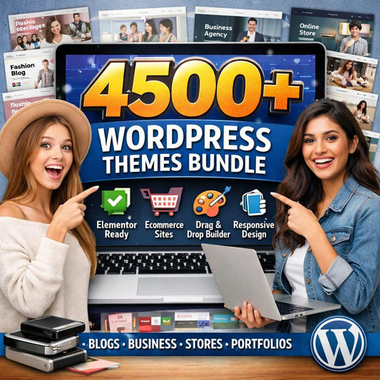 4500 WordPress Themes Bundle