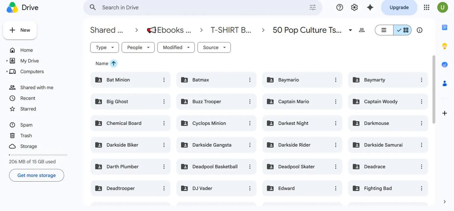 50 Pop Culture T-Shirt Designs Bundle