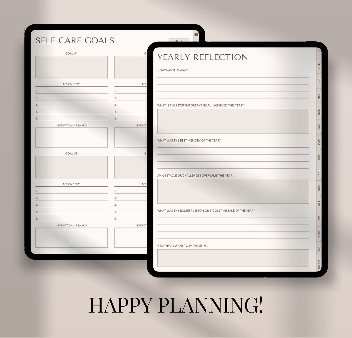 Digital Planner Undated