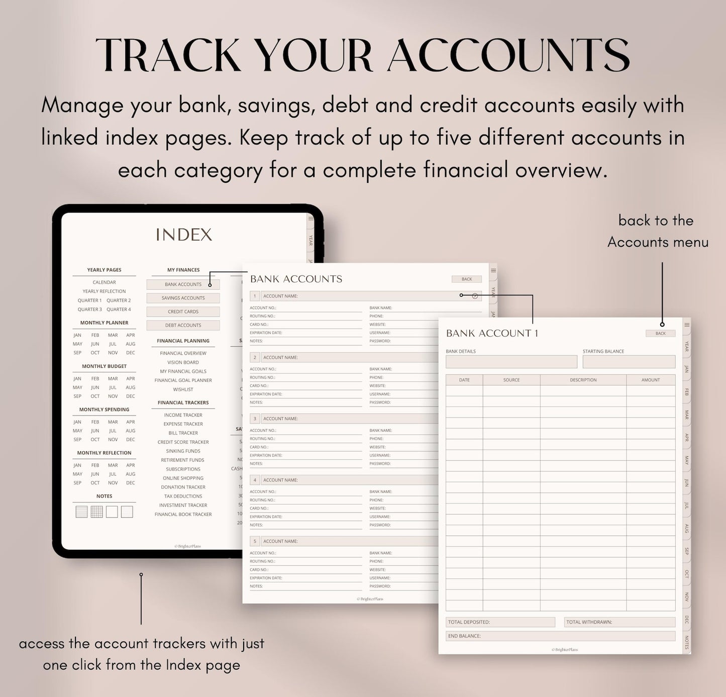 Digital Financial Budget Planner