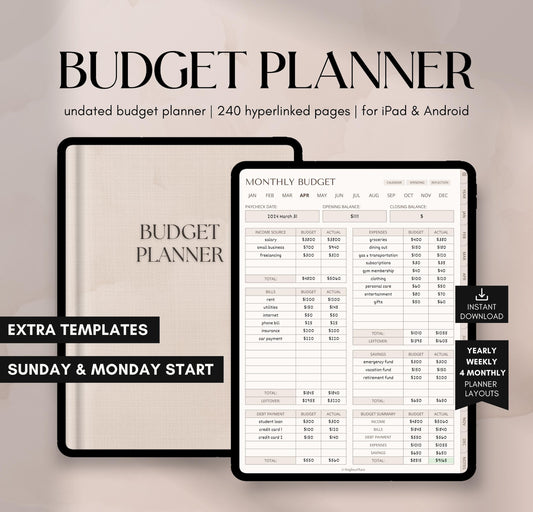 Digital Financial Budget Planner