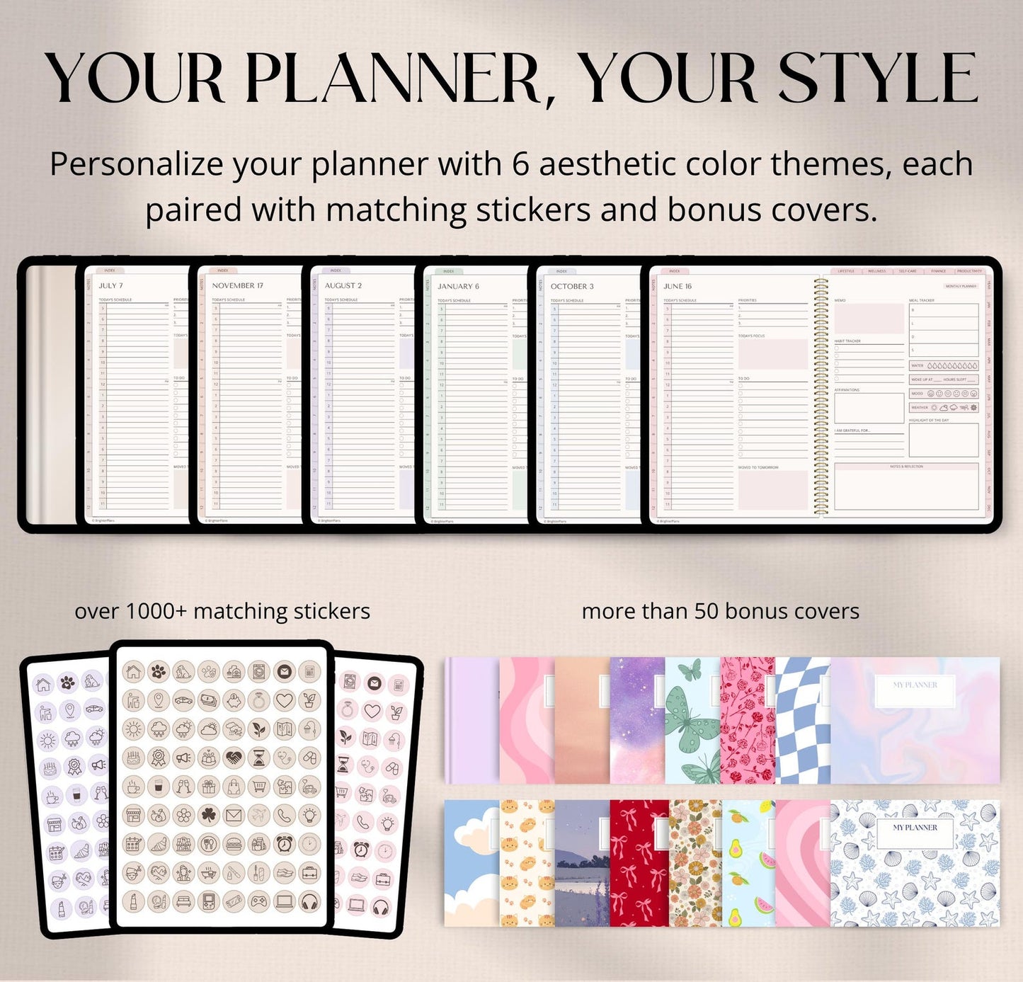 Digital Planner Undated