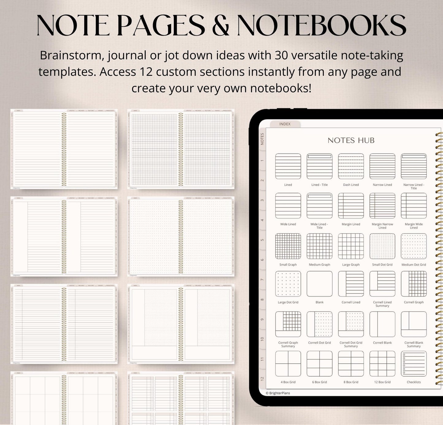 Digital Planner Undated