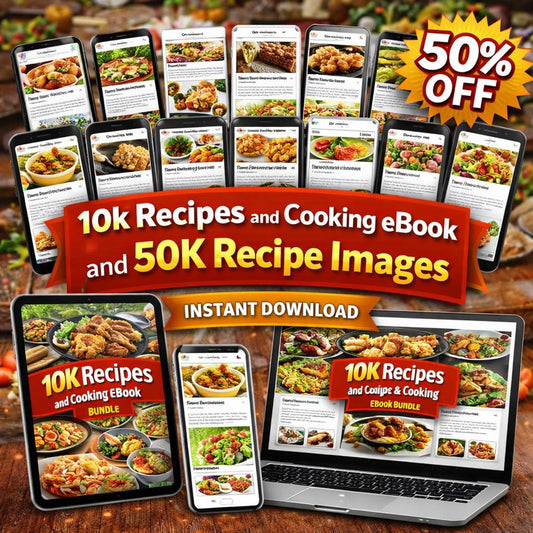 10K Recipes Cooking Ebook Bundle