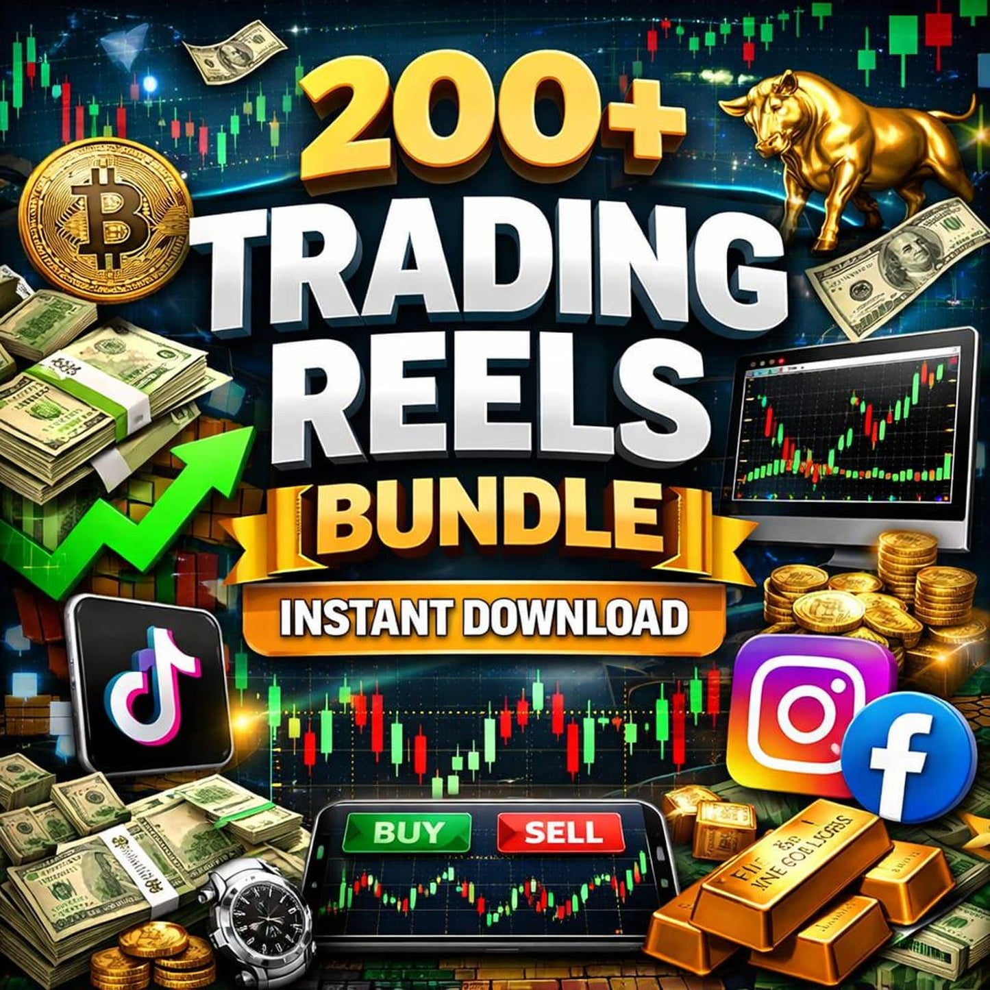 200 Trading Reels Bundle