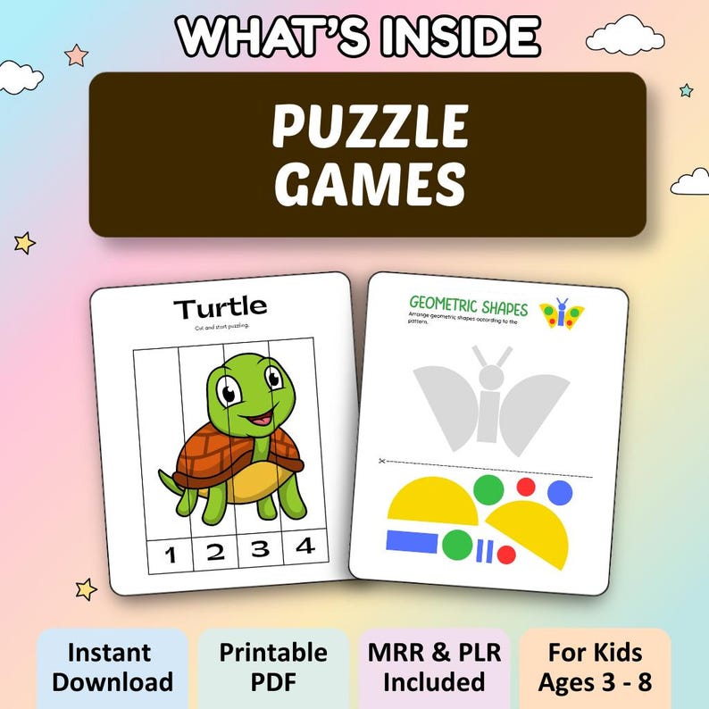 Kids Learning Activities Bundle | 33,500+ Educational Kids Resources Coloring Books, Worksheets (PLR, MRR)