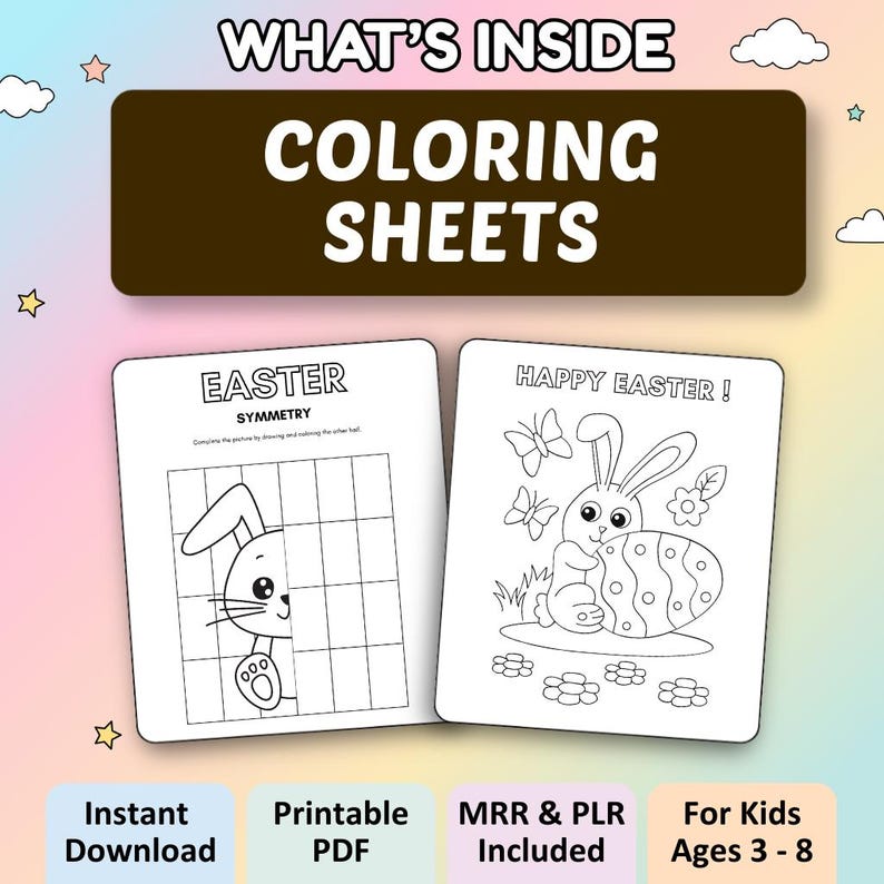 Kids Learning Activities Bundle | 33,500+ Educational Kids Resources Coloring Books, Worksheets (PLR, MRR)
