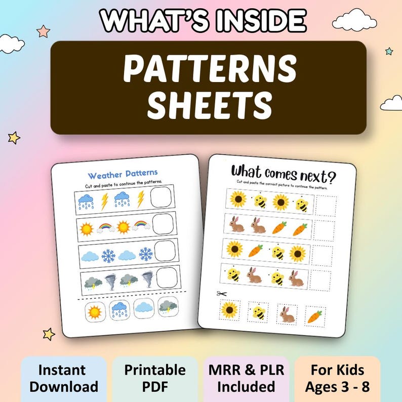 Kids Learning Activities Bundle | 33,500+ Educational Kids Resources Coloring Books, Worksheets (PLR, MRR)
