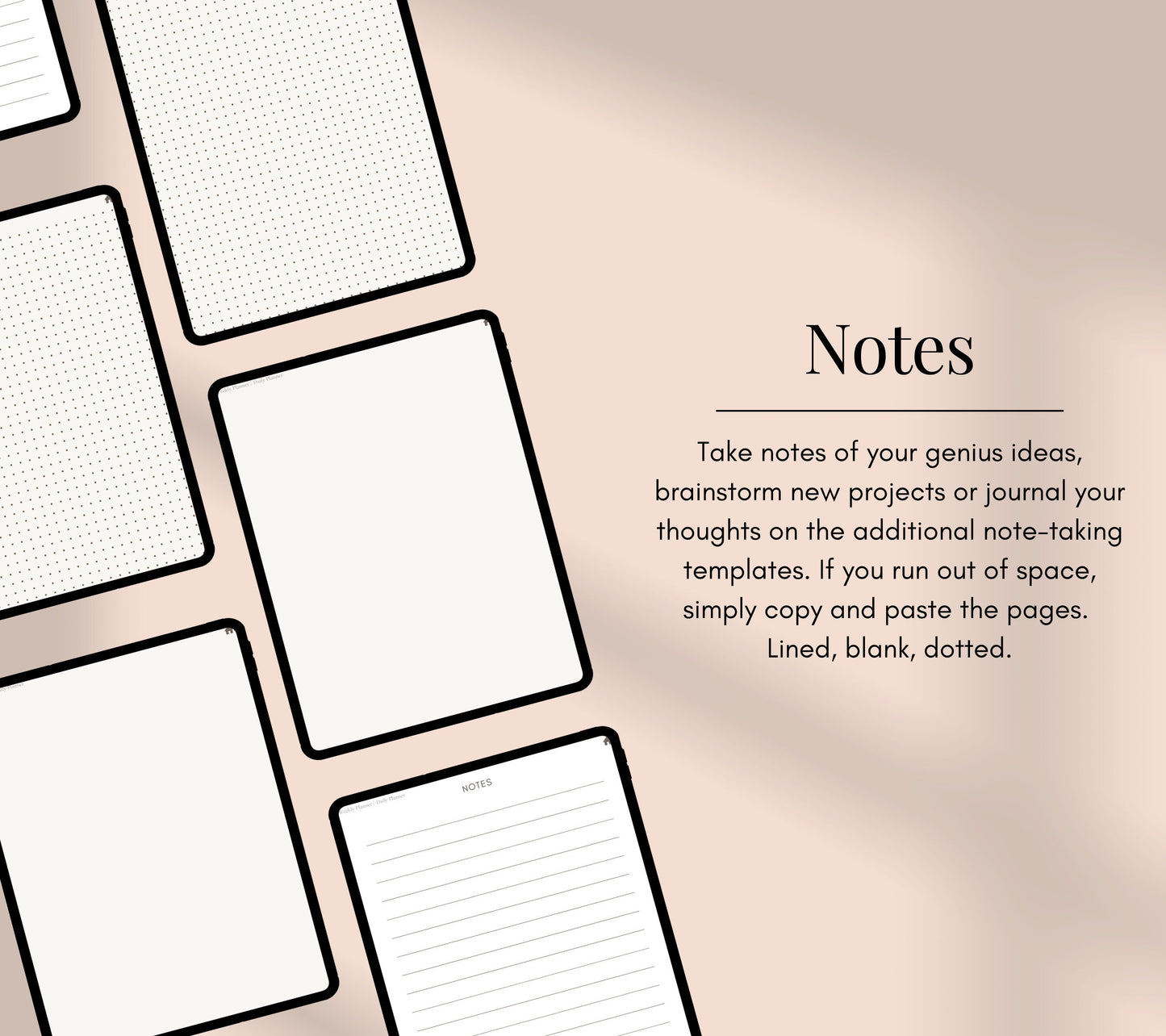 ADHD Digital Planner – Undated Daily Planner