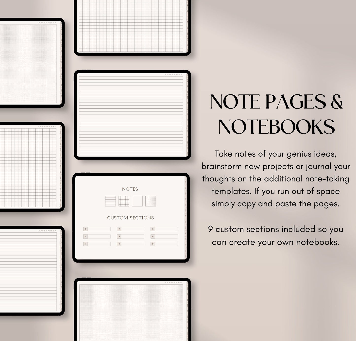Digital Planner Undated GoodNotes Pro
