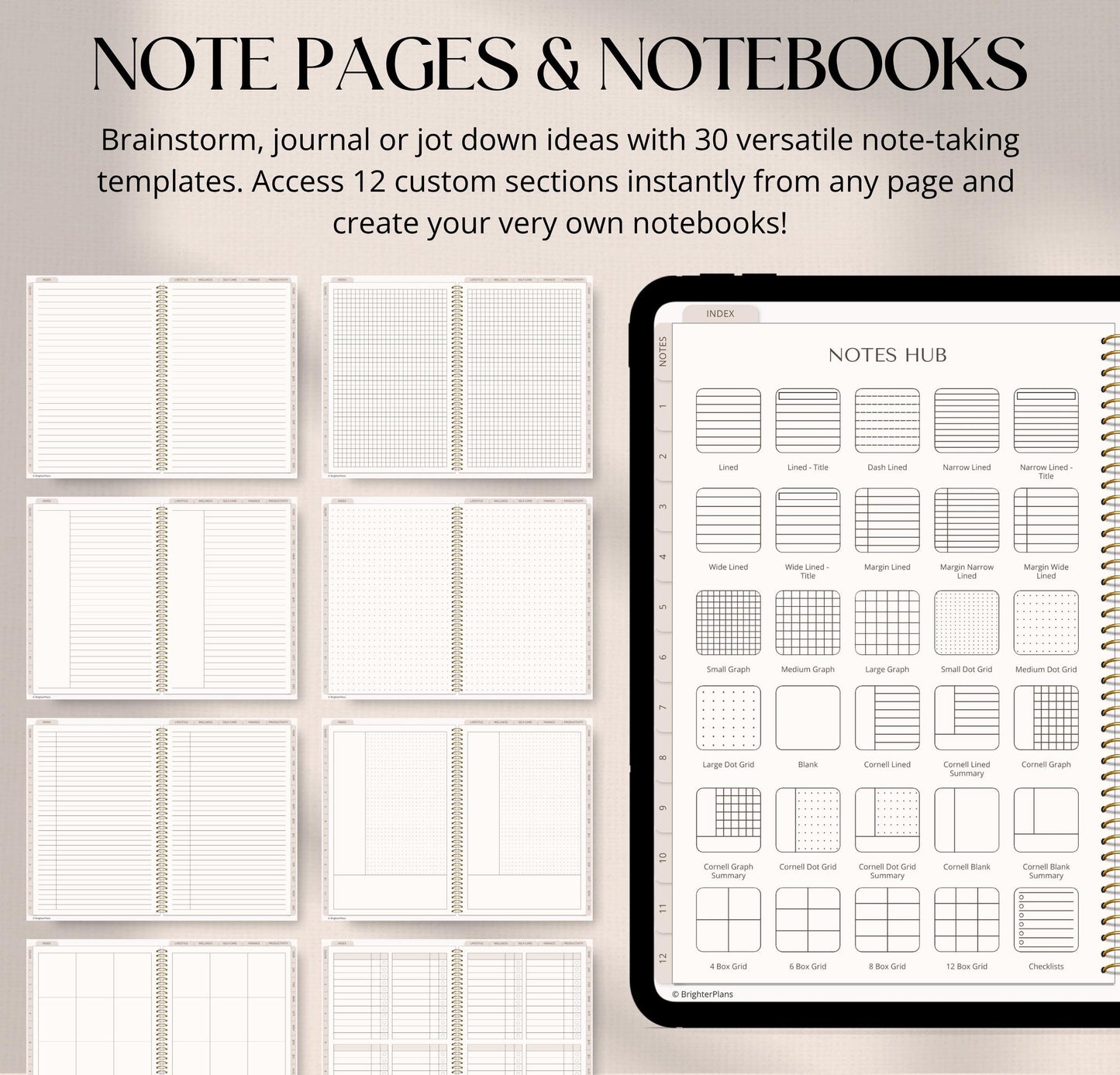 Digital Planner Undated