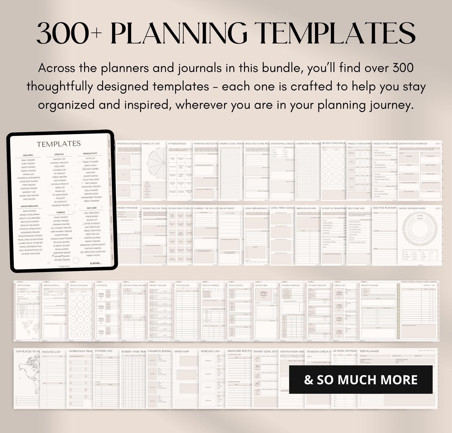 Digital Planner Whole Shop Bundle