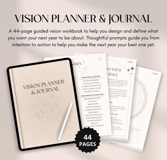 2026 Vision Board Journaling Kit