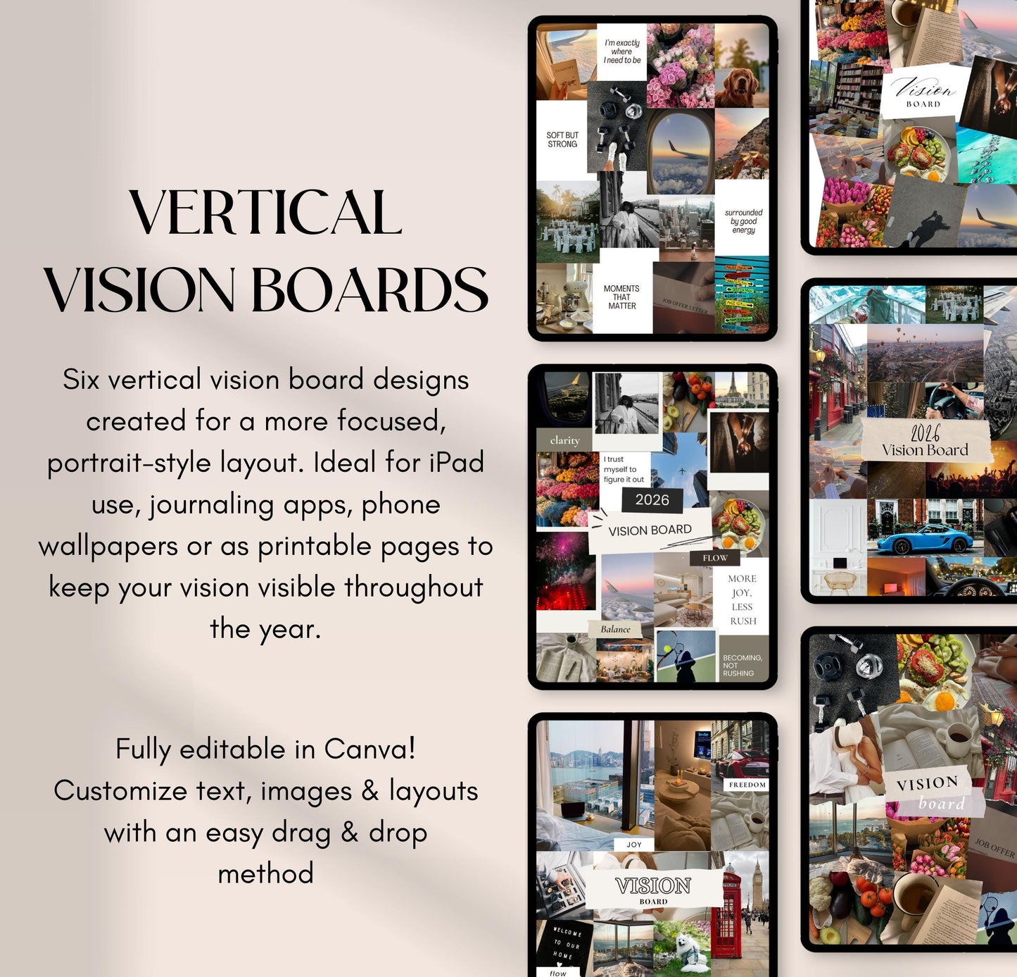 2026 Vision Board Journaling Kit