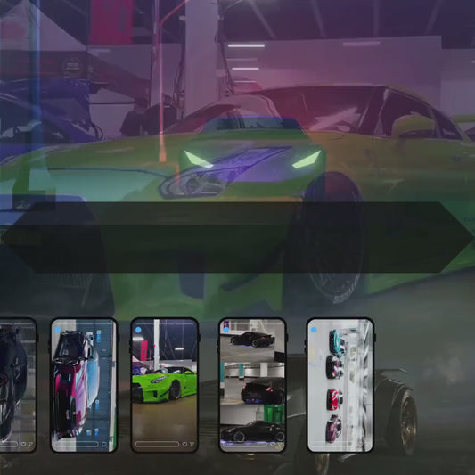 2500 Luxury Cars Reels Bundle